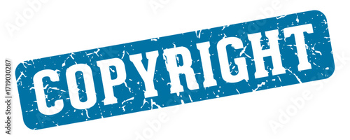 copyright rectangular sign. copyright stamp