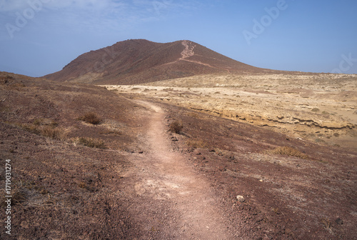 Explore the Captivating Trails Around Montana Roja in El Medano, Tenerife