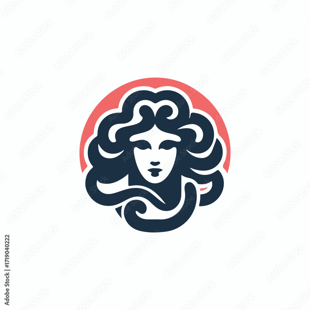 Obraz premium Medusa logo