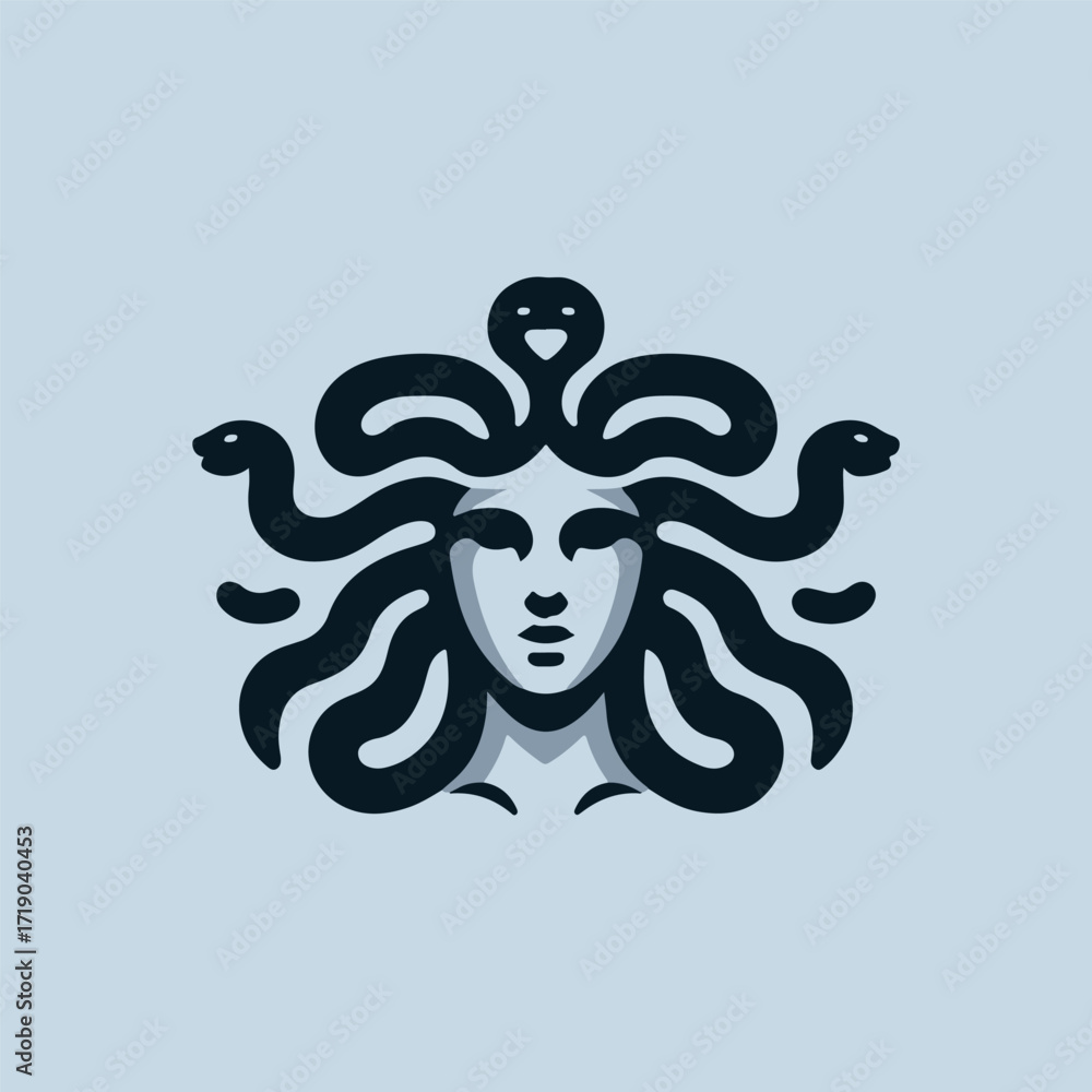 Obraz premium Medusa logo