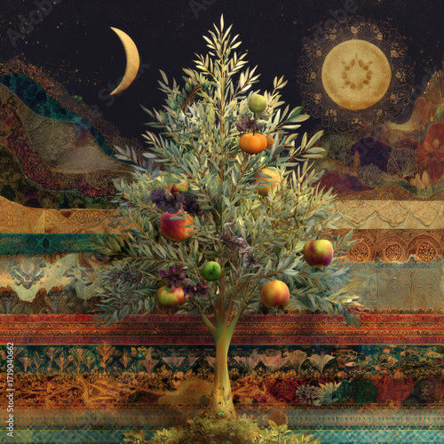 vintage christmas tree