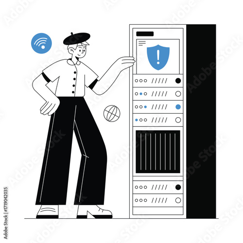 Error Resolve Vector illustration 