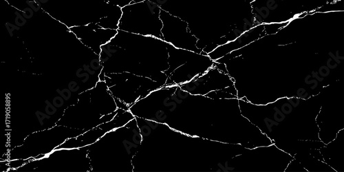 Elegant black marble texture with white natural veins, luxury stone background for interior design, architecture, modern decor, abstract surface pattern, and high-resolution digital use.