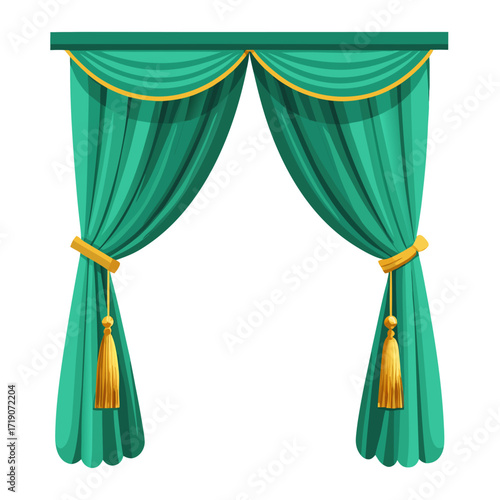 vector illustration of a circus tent