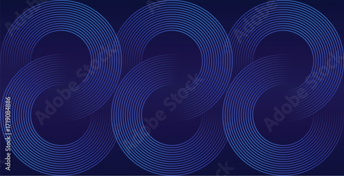 Abstract concentric circular wave pattern background