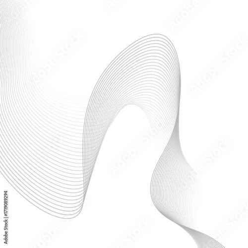 Abstract Wavy Line texture Background with Gradient Flow