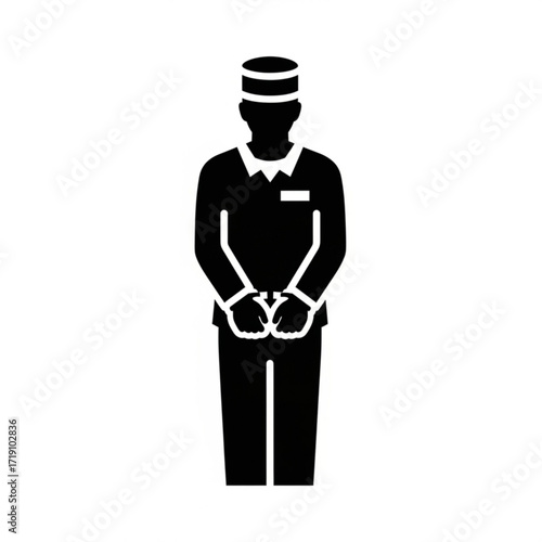 Vector art of bellhop icon