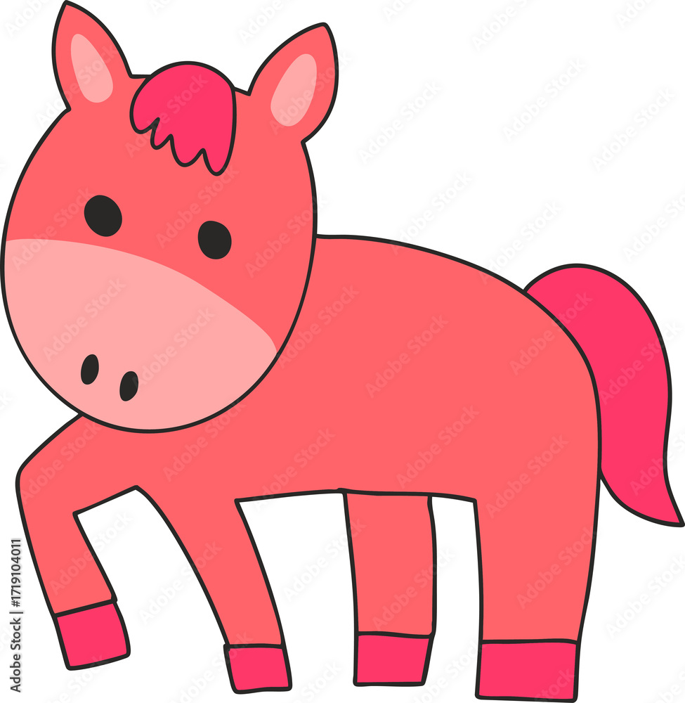 Naklejka premium 말