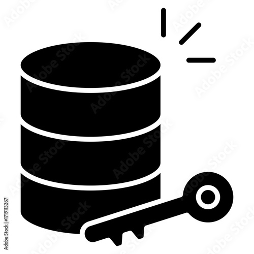 Server Access Glyph Icon