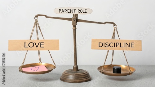 Wallpaper Mural Balancing Love and Discipline in Parenting Responsibilities Torontodigital.ca