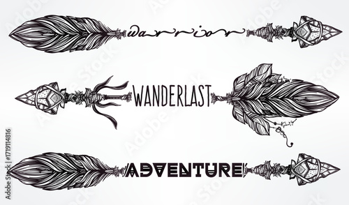 Bohemian Arrows Wanderlust Adventure