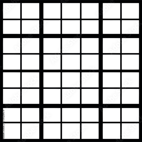 Wallpaper Mural Modern abstract grid pattern geometric seamless minimalist design vector Torontodigital.ca