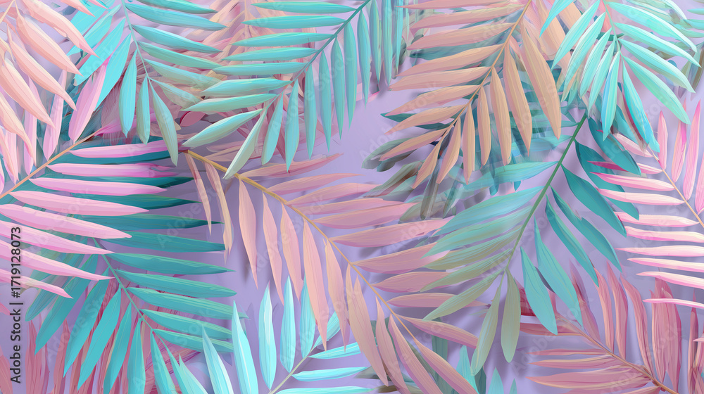 seamless pattern with leaves