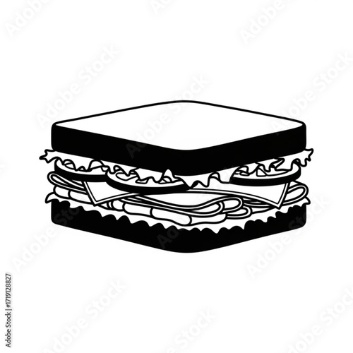 Sandwich Illustration