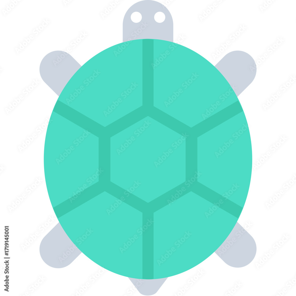 Fototapeta premium Animal Icon - Minimal Vector Style