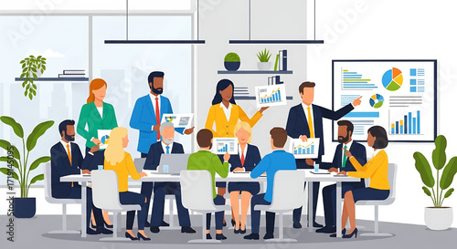 An illustration of strategic planning and creative ideas, suitable for presentations, training materials, and leadership blogs.
