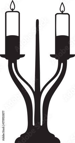 Ancient Galley with Ornate Curled Prow Silhouette Vector Icon