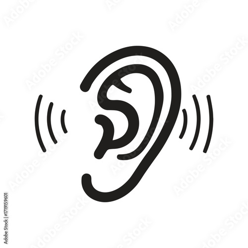Infinity ear logo symbolizing endless hearing possibilities and lifetime care