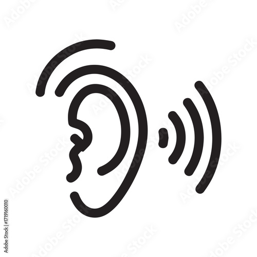 Educational ear logo representing sound learning and auditory training programs