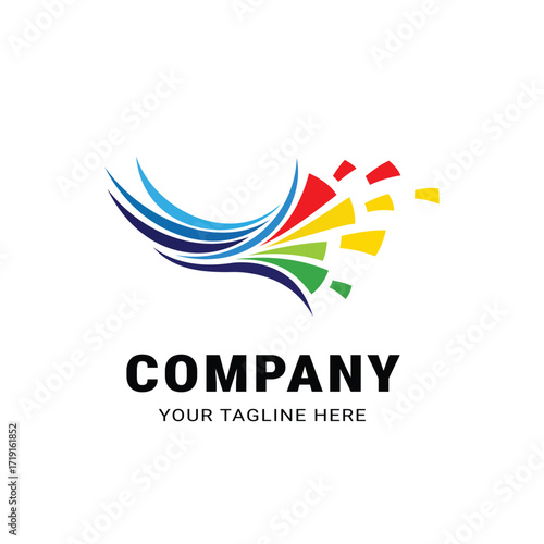 Colorful Abstract Logo Design
