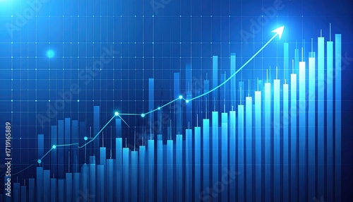 Chart showing upward trend (1)