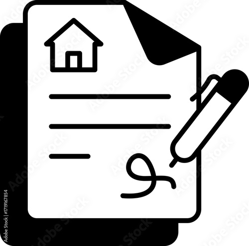 Rental Agreement Icon