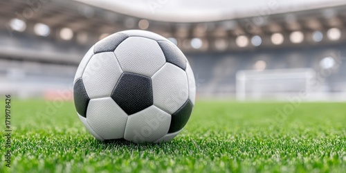 soccer ball on grass