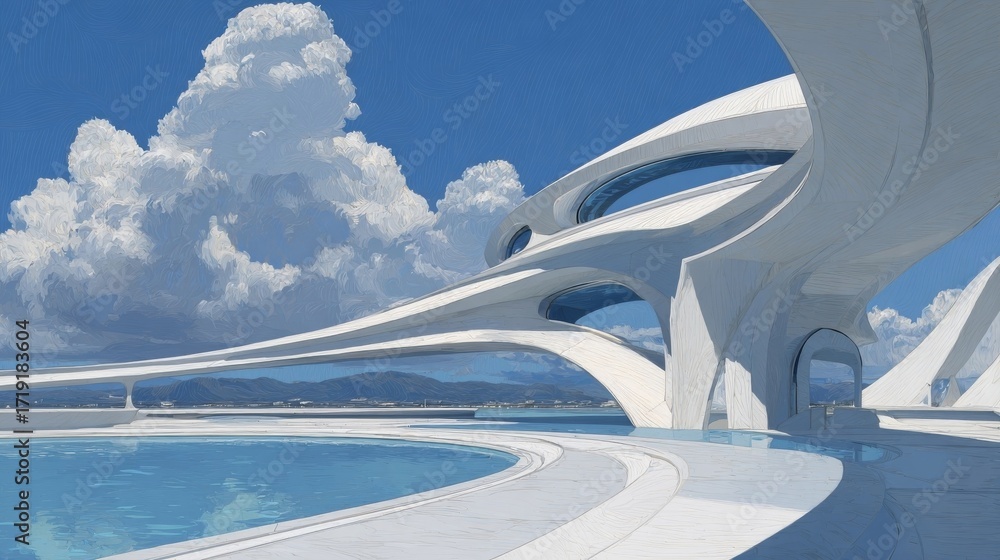 Obraz premium snow covered trees