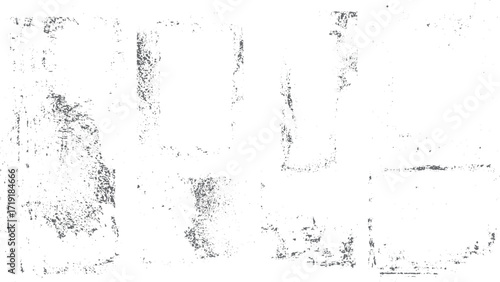 Dust particle grain texture overlay for abstract grunge background design. Distress overlay texture vector with scratches and dust particle effect. 