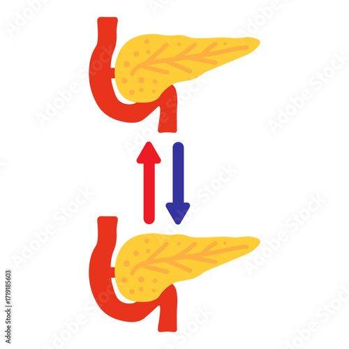 Pancreas Transplant Medical Icon