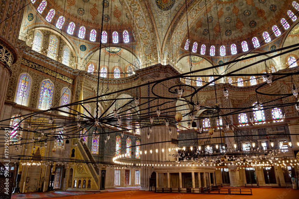 Obraz premium Sultanahmet the blue mosque