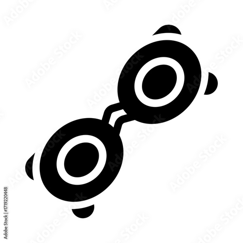 icon glasses with style glyph