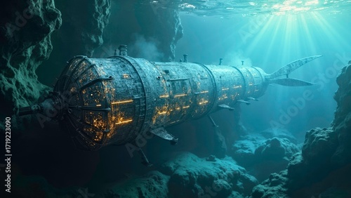 Fototapeta Naklejka Na Ścianę i Meble -  Artistic display of marine landscapes