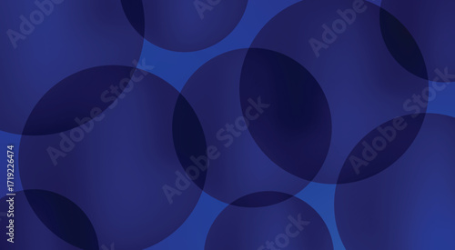 Vibrant Blue Circle Abstract Background Perfect for Presentations and Designs vector