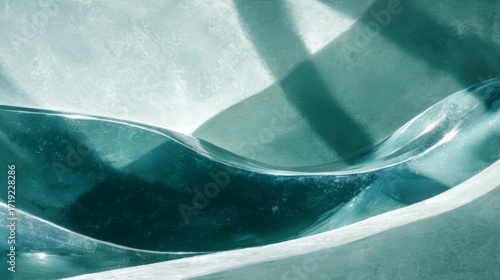 water pouring into a glass