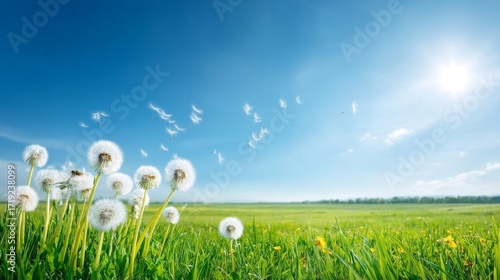 easter eggs on grass