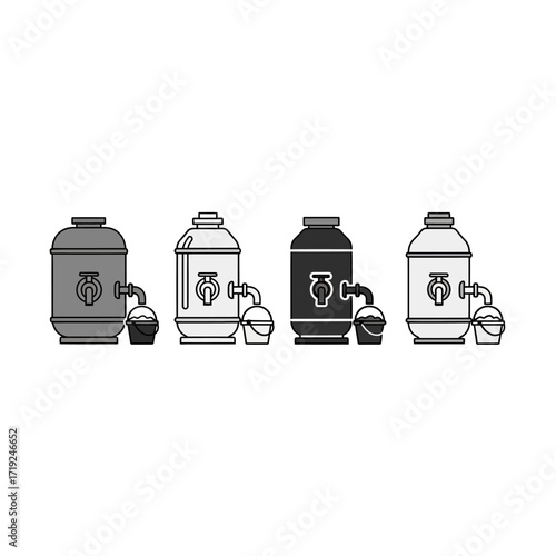 water dispenser, water filter, water purification system, water storage tank, water containers.
