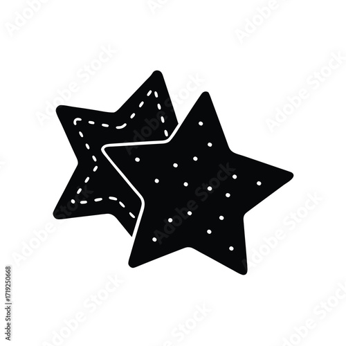chebakia shaped like stars for eid
