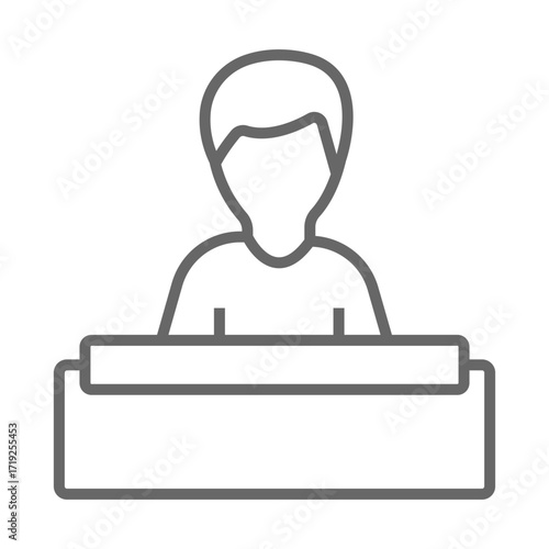 Witness icon design