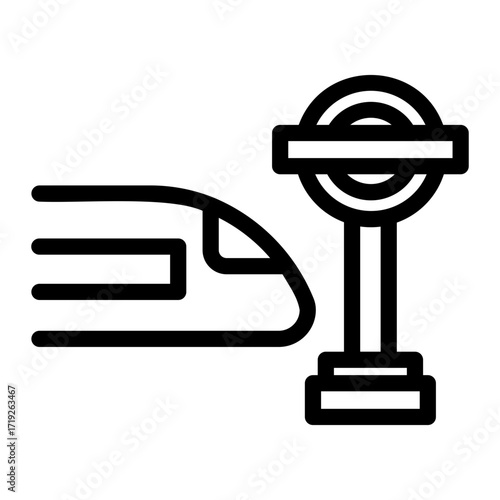 underground Line Icon
