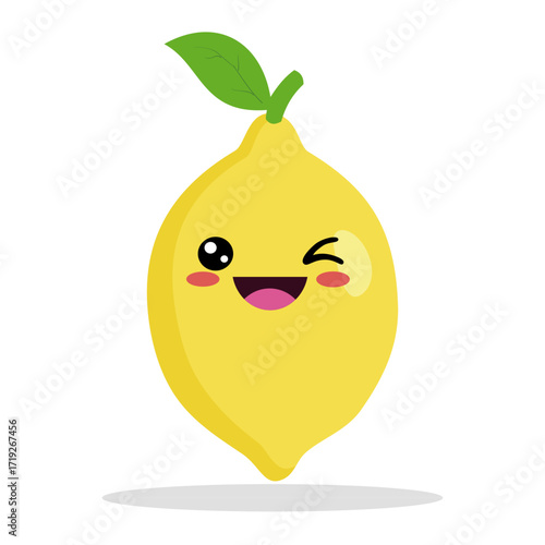 This is a vector image of a lime fruit.