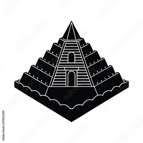 Pyramid Complex With Secret Underground Chambers
