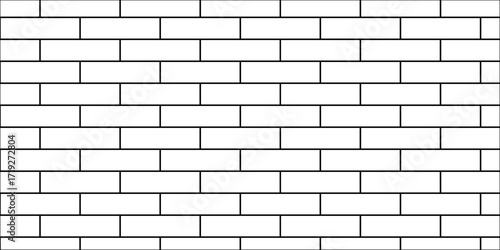 Pavement street seamless mosaic stone concrete wall surface tiles. subway vector block rock white brick wall texture background.	