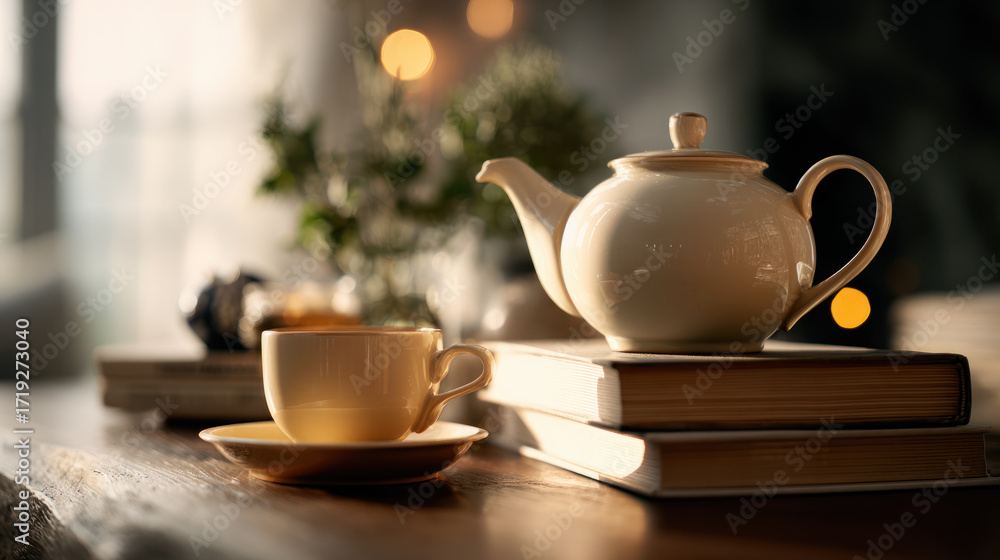 custom made wallpaper toronto digitalEnjoy a warm cup of tea during the happy holiday season with cozy surroundings.