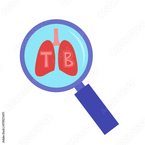 tuberculosis disease, TB concept