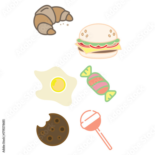 Delicious Treats A Whimsical Food Illustration Collection
