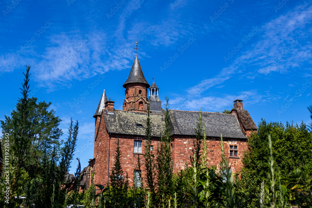 Fototapeta premium view of the old town