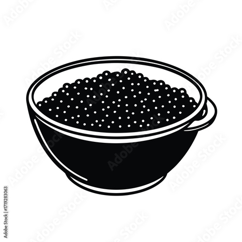 Close Up Of Couscous Grains Soaking Up Broth