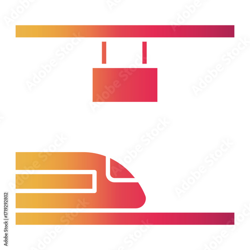 travel Gradient icon