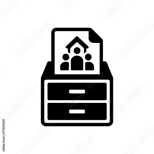 Housing records icon